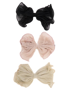 Set broche para cabello That's It con acabado acanalado