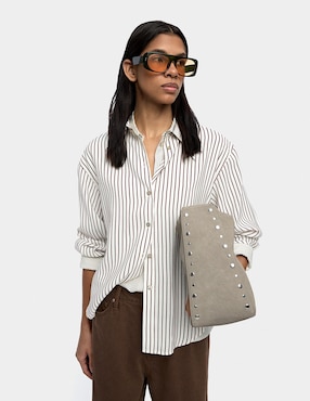 Camisa Parfois manga larga para mujer