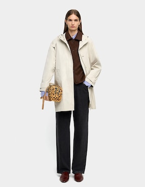 Gabardina con bolsillos Parfois para mujer