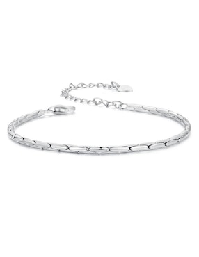 Pulsera Chulada de plata p 925 Beauty con acabado pulido