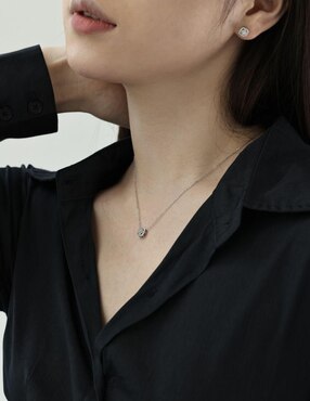 Set collar Yoiko Éternelle de plata P 925