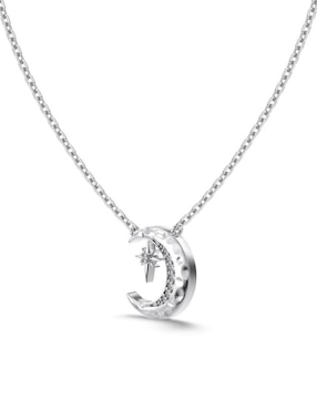Collar de luna Yoiko Astoria de plata P 925