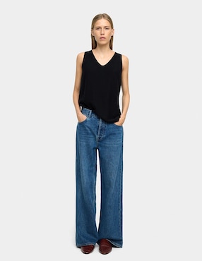 Top Parfois escote regular