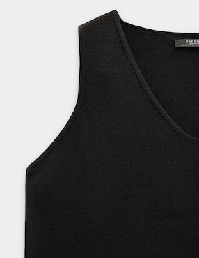 Top Parfois escote regular
