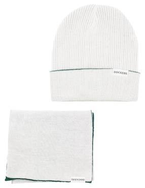 Set bufanda y gorro Dockers de mujer