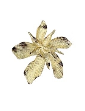 Anillo de flor Map martillado