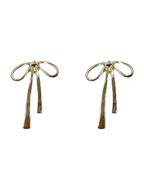 Aretes largos de moño Map