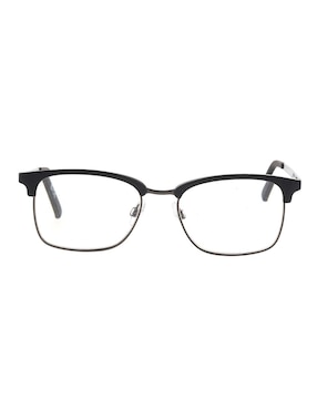 Lentes de lectura Foster Grant Readers FGR PERKINS BLK cuadrado para mujer
