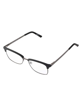 Lentes de lectura Foster Grant Readers FGR PERKINS BLK cuadrado para mujer