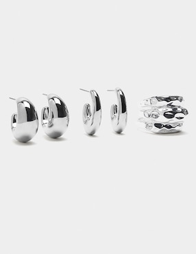 Set aretes y anillo Parfois