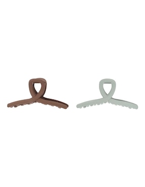 Set de pinzas para el cabello de plástico Map