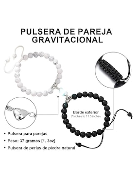 Set de pulsera Xtellar de piedra