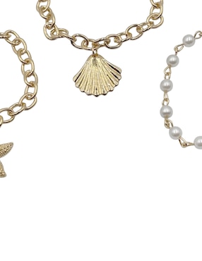 Set de brazalete Map acabado brillante