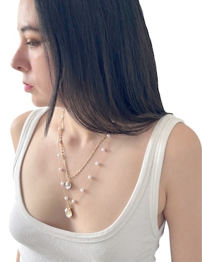 Set collar de concha map