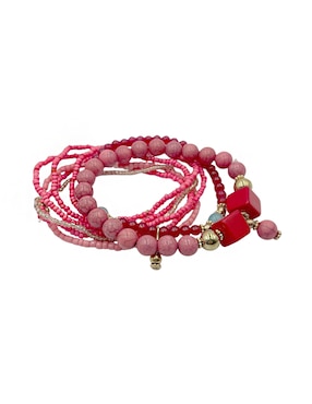 Set de brazalete map de acrilico acabado liso