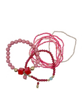 Set de brazalete map de acrilico acabado liso