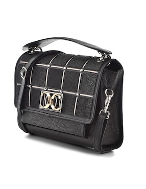 Bolsa clutch Cuadra de piel para mujer