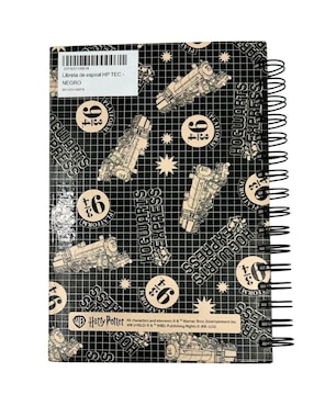 Libreta Tec de Monterrey Harry Potter hoja rayada