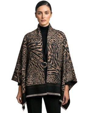 Chalina Twist Side estampado animal print