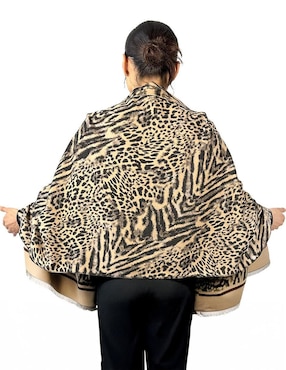 Chalina Twist Side estampado animal print