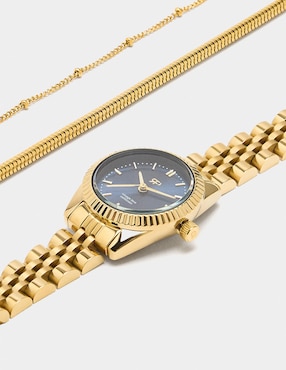 Reloj Parfois Gold Tray para mujer 241584