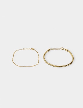 Reloj Parfois Gold Tray para mujer 241584