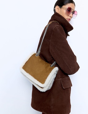 Bolsa shoulder Parfois Fox Tale para mujer