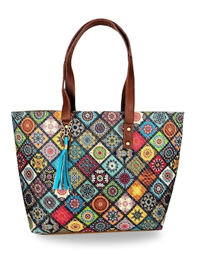 Bolsa tote Basha Bambú para mujer