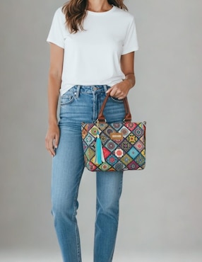 Bolsa satchel Basha Isabel para mujer