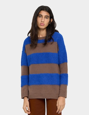 Suéter Parfois cuello redondo para mujer