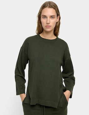 Suéter Parfois cuello redondo para mujer