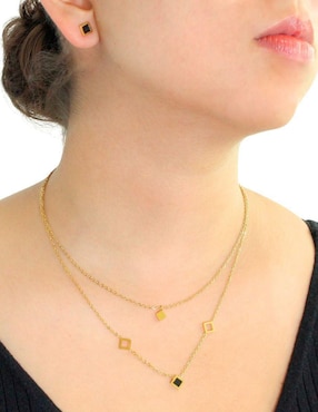 Aretes y collar Nuvi