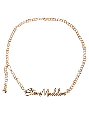 Cinturón Steve Madden de metal para mujer