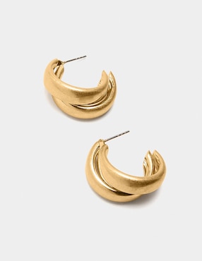 Aretes Parfois Golden Basics