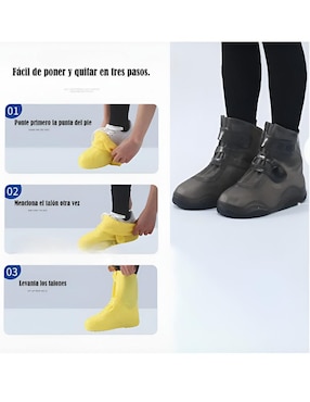 Impermeable zapatos xtellar 2 piezas (si applica)