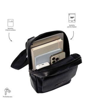 Bolsa bandolera Totto Salem para hombre