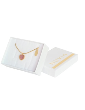Collar con dije de corazón Nuvi