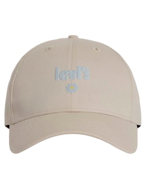 Gorra visera curva correa ajustable casual Levi's para mujer