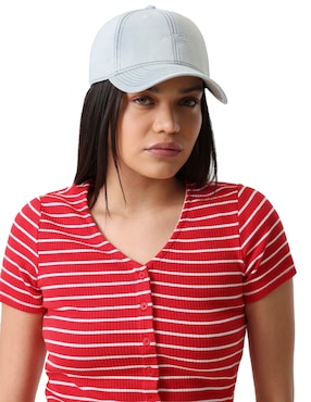 Gorra visera curva correa ajustable casual Levi's para mujer