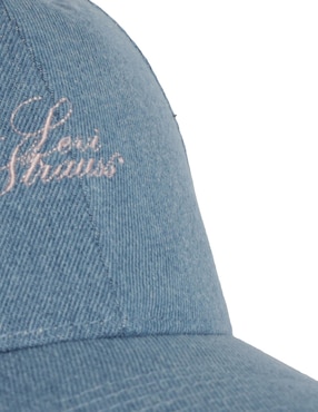 Gorra visera curva correa ajustable casual Levi's para mujer