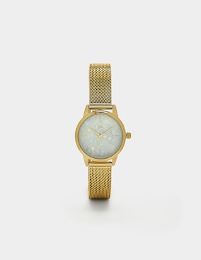 Reloj Parfois Gold Tray para mujer 243126