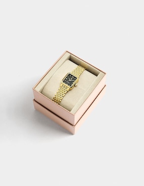 Reloj Parfois Gold Tray para mujer 243342