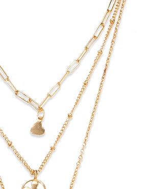 Aretes y collar Map