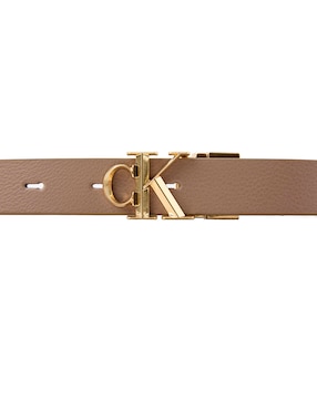 Cinturón Calvin Klein de piel para mujer