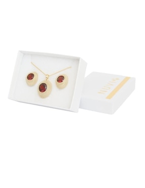 Aretes y collar de Nuvi Coleccion Moda