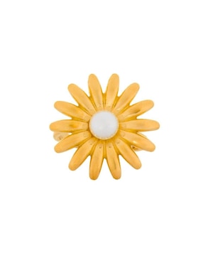 Anillo de flor Nuvi brillante