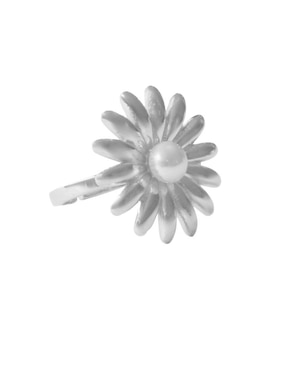 Anillo de flor Nuvi brillante