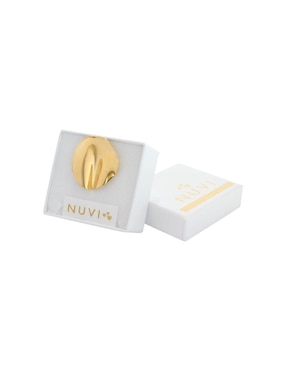 Anillo circular Nuvi brillante