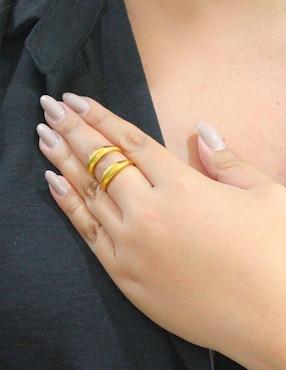 Anillo Nuvi brillante