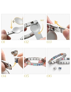 Set de brazalete Lab.g acabado brillante